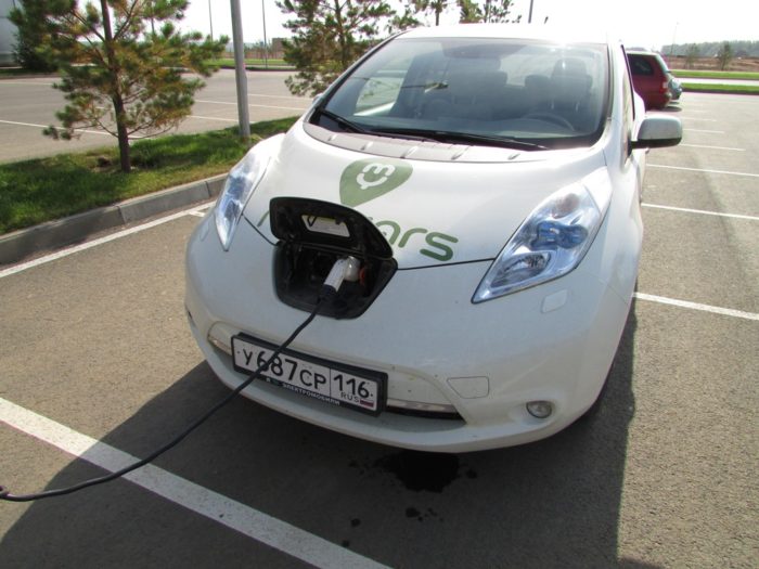 Тест-драйв Электромобиля Nissan Leaf