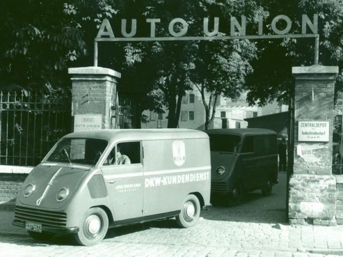 Audi восстановила электромобиль 1956 года Schnellaster, audi, dkw, электромобиль