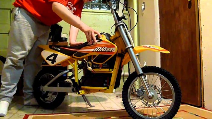 Как устроен электромотоцикл Dirt Rocket MX650 для детей