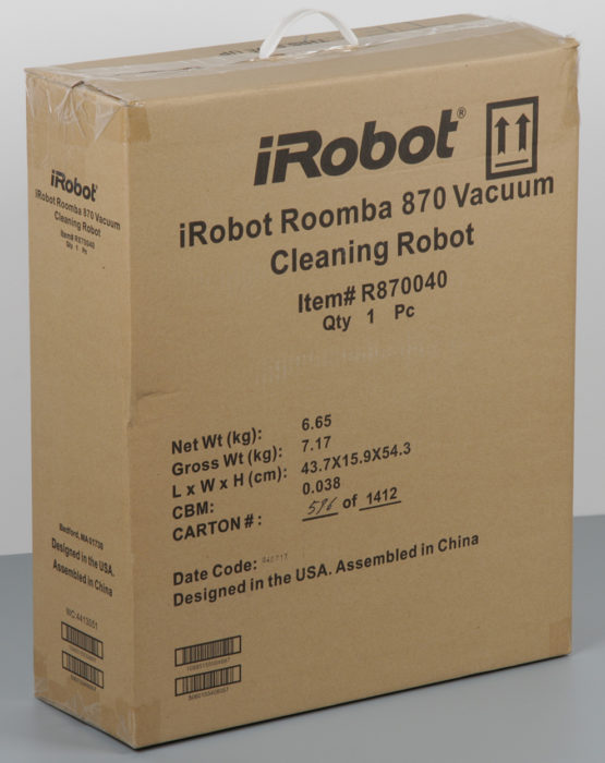 Irobot roomba 870