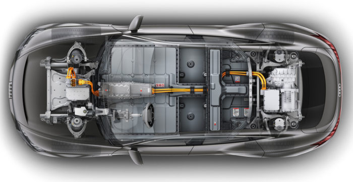 Характеристики Электрический кроссовер Audi e-tron GT