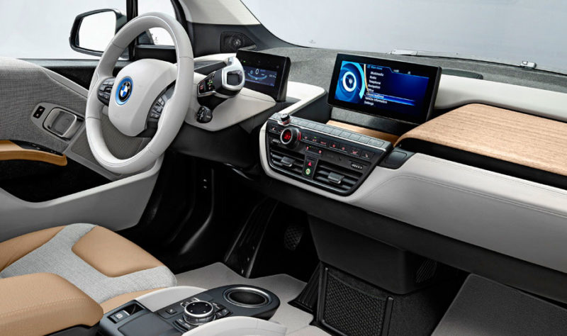 Интерьер BMW i3 