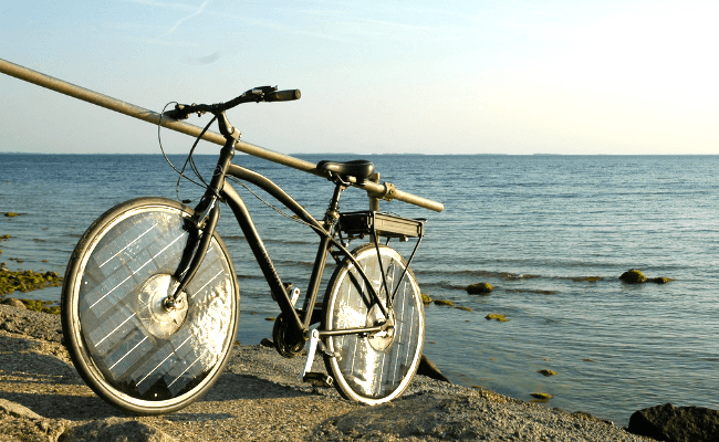 Solarbike - велосипед на солнечных батареях