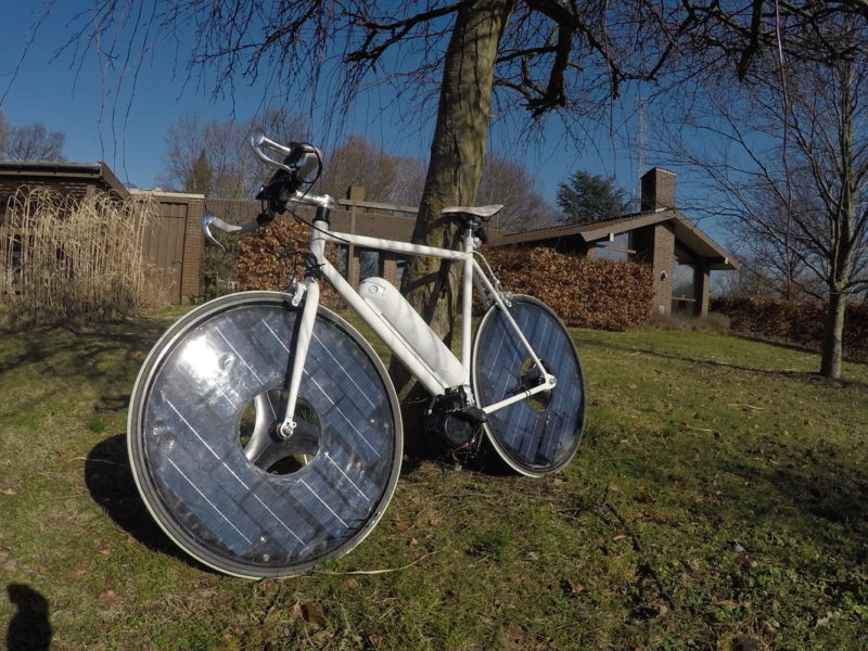 Solarbike - велосипед на солнечных батареях
