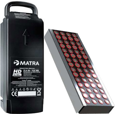 Matra e-MO батарея