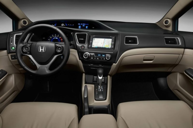 Приборная панель Honda Civic Hybrid 2015