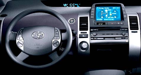 Гибридная Тойота Приус 2 (Toyota Prius II) Руль