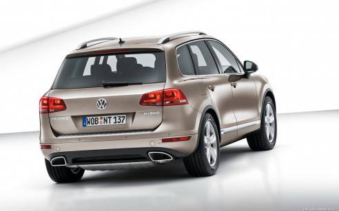 Volkswagen Touareg Hybrid багажник