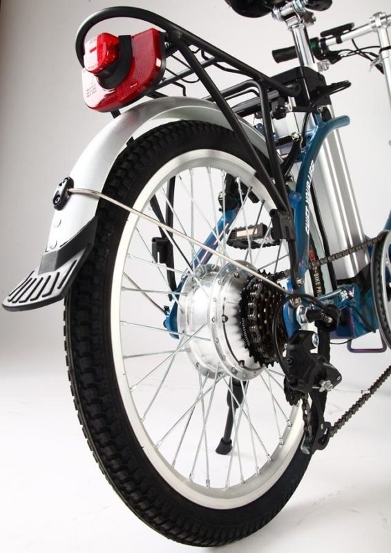 велосипед с электроприводом колесо