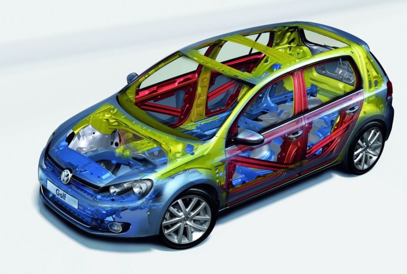 Электромобиль Volkswagen e-Golf безопасность