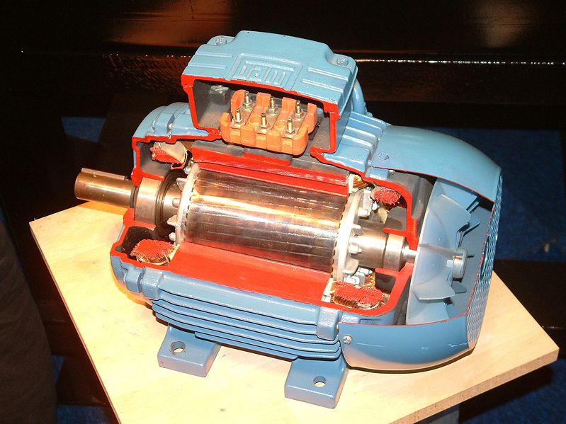 Коллекторный электродвигатель переменного тока 