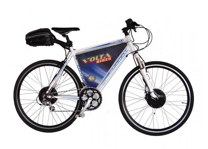 Мотор колесо для велосипеда на велосипеде