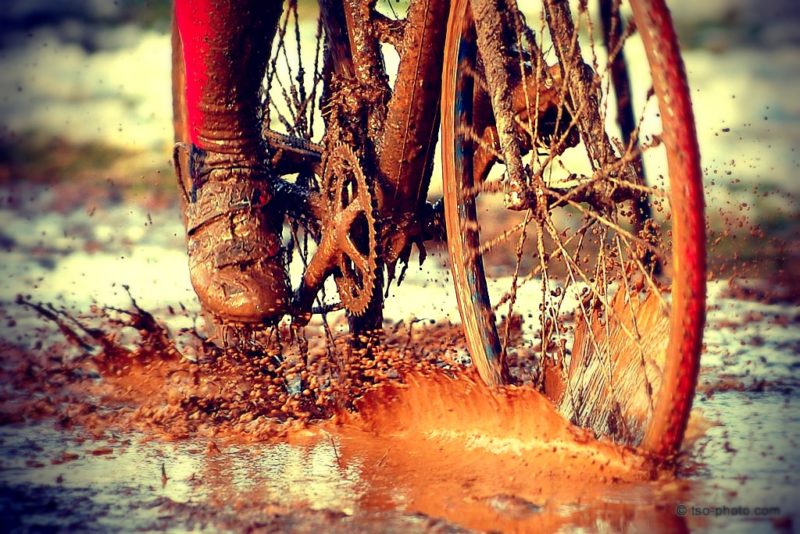 Уход за велосипедом после дождя