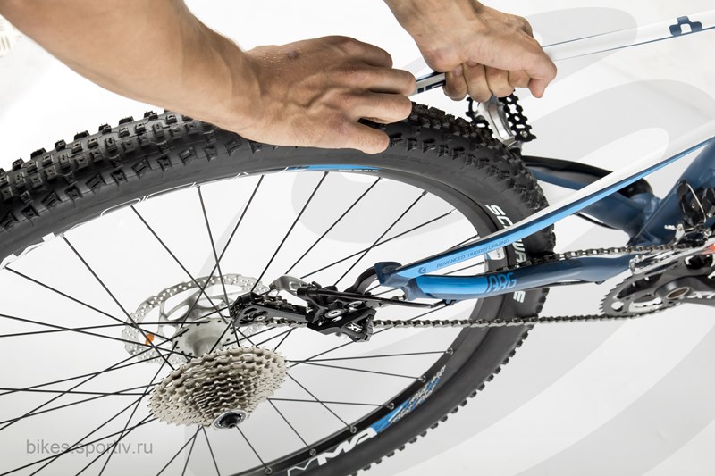 Разбортировать колесо велосипеда своими руками